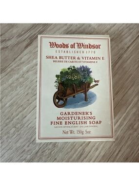 Gardener's Moisturising Soap - Shea Butter & Vitamin E (Cream) Woods of Windsor